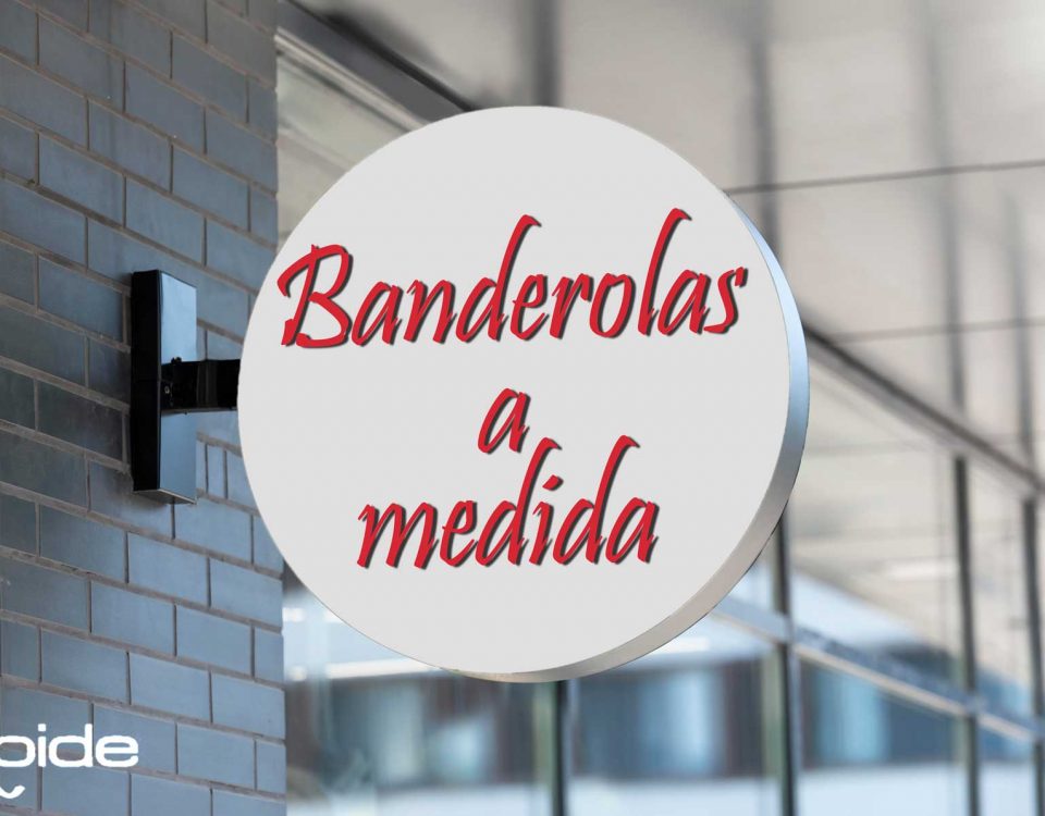 Banderolas a medidas para empresas en Lleida