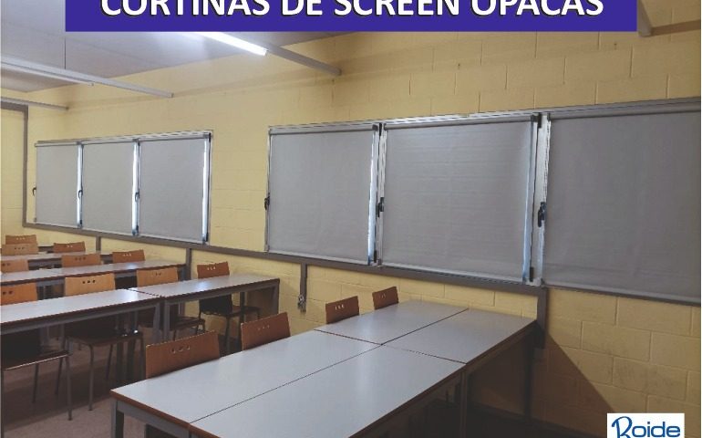 cortinas screen opacas Lleida