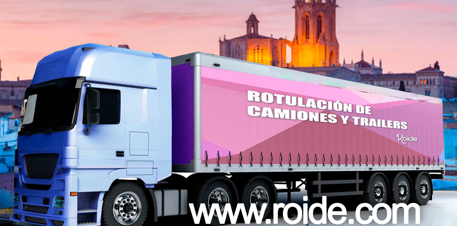 Rotulación de camiones en Tarragona