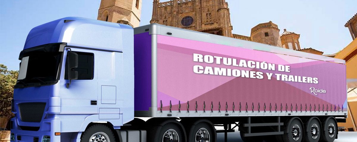 Rotulacion de camiones y trailers en Huesca