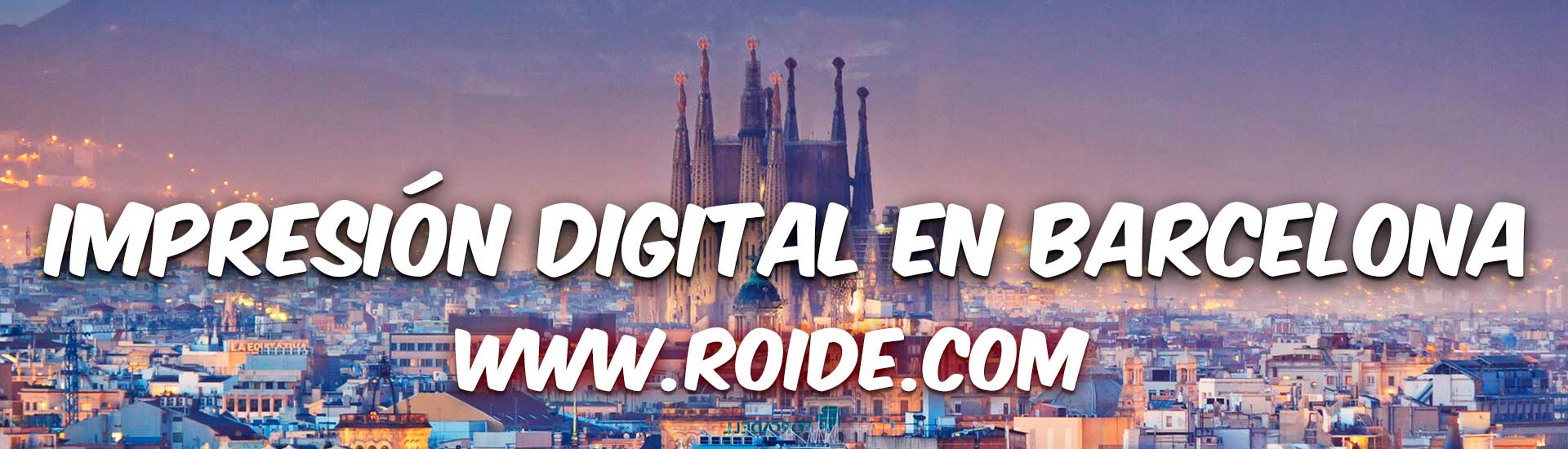 Impresión digital en Barcelona