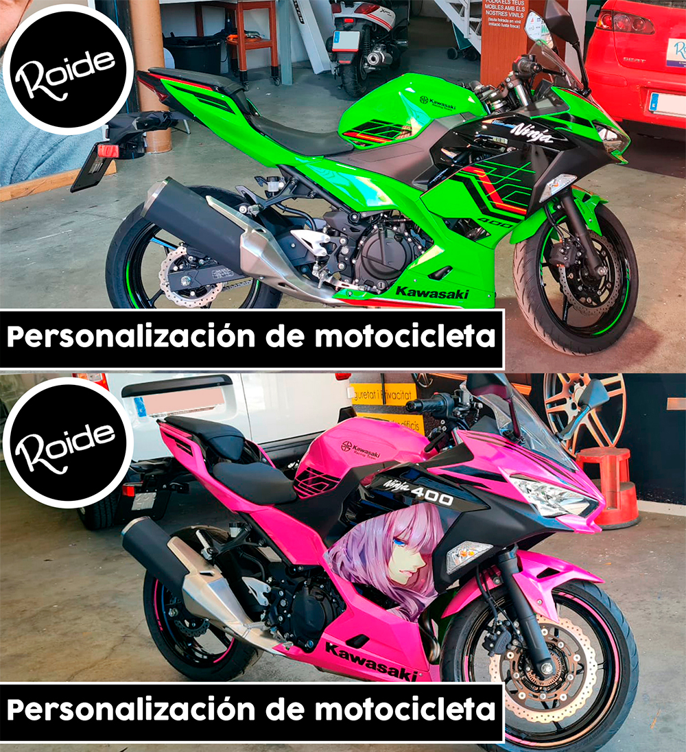 Personalizar tu moto en Lleida con Roide